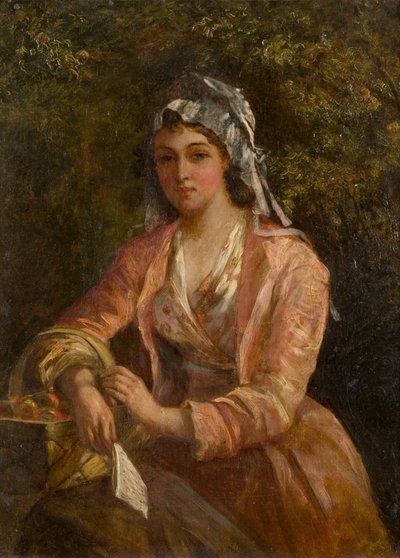 The Orange Seller by Thomas Faed